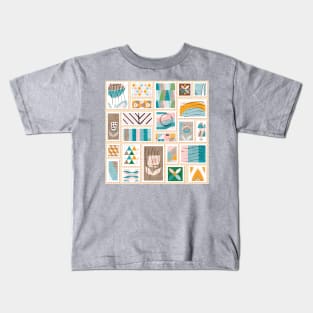 Snail Mail Beige Kids T-Shirt